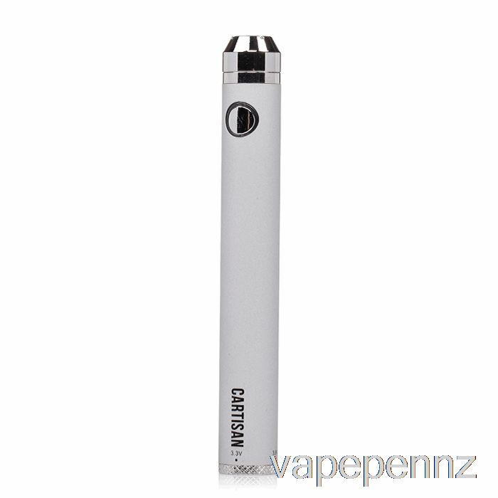 Cartisan eGo Spinner Twist 1300 510 Battery Silver VAPE NZ